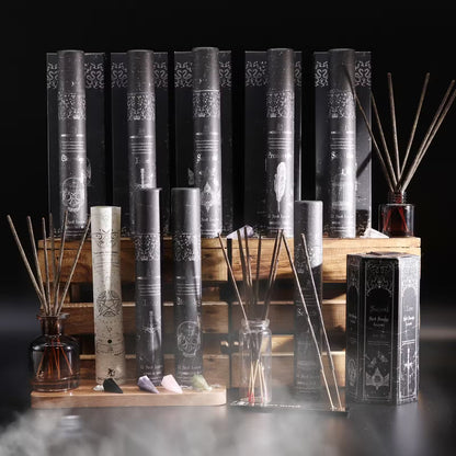 4x Ancient Witch Spell Incense - Prosperity - Aventurine Pendulum