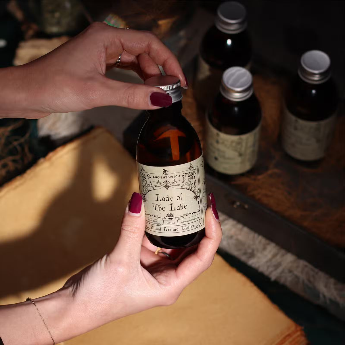 3x Ancient Witch Ritual Water - Lady of the Lake