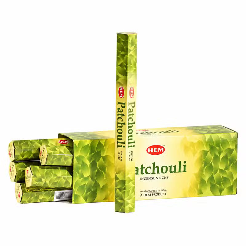 HEM Hexaganal Incence -  6X Patchouli
