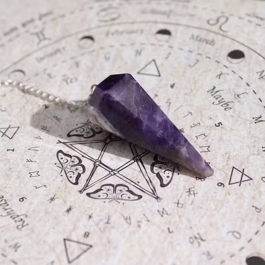 4x Ancient Witch Spell Incense - Seduction - Amethyst Pendulum