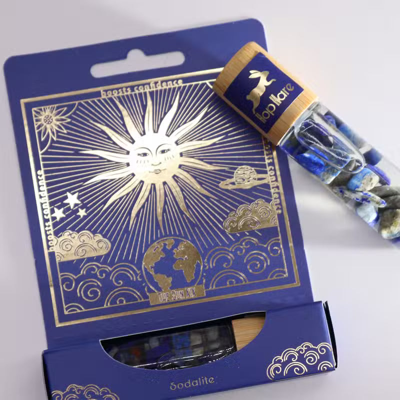 3x Hop Hare Essential Oil Gemstone Roll On - The Sun