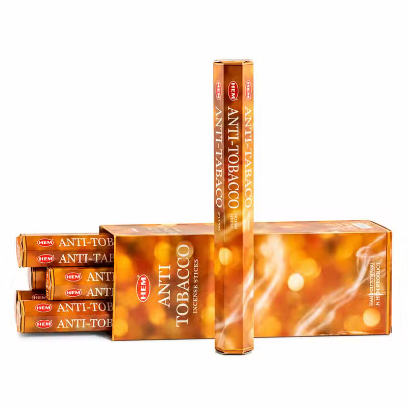 6x HEM Hexaganal Incence - Anti Tobacco