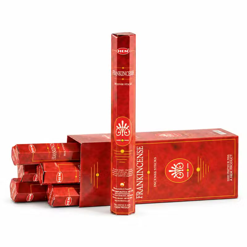 6x HEM Hexaganal Incence - Frankincense