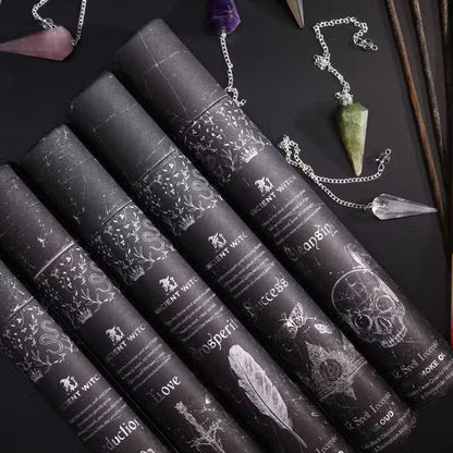 4x Ancient Witch Spell Incense - Seduction - Amethyst Pendulum