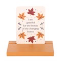 Autumn Magic Affirmation Cards with Wooden Stand