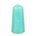 Luck Crystal Candle with Rough Green Aventurine