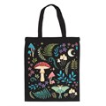 Dark Forest Print Polycotton Tote bag