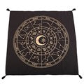 72cm Black Astrology Wheel Altar Cloth