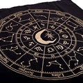 72cm Black Astrology Wheel Altar Cloth