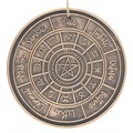 Bronze Wheel of the Year Hanging Terracotta Plaque