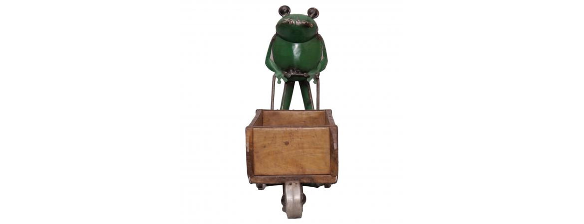 Wheelbarrow Frog Brick Mould
