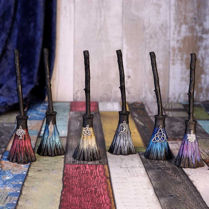 Positivity Broomsticks with Silver Charms