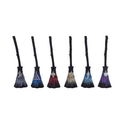 Positivity Broomsticks with Silver Charms